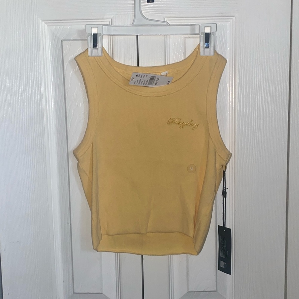 yellow tank